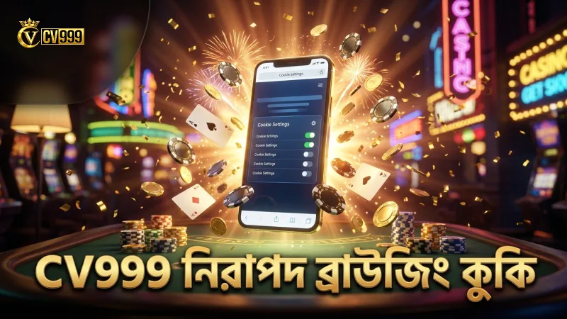 ব্রাউজার থেকে কুকি নিয়ন্ত্রণ করে নিরাপত্তা বাড়ান CV999 প্ল্যাটফর্মে