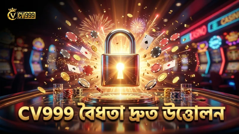 CV999 উইথড্রয়ালে বৈধতা যাচাই দ্রুত লেনদেনের মূল।
