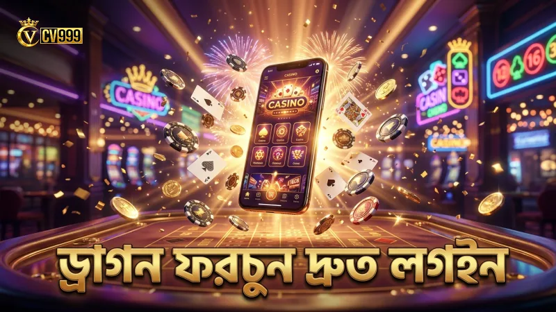 ড্রাগন ফরচুন গেমের দ্রুত লগইন পদ্ধতি যাচাই করুন
