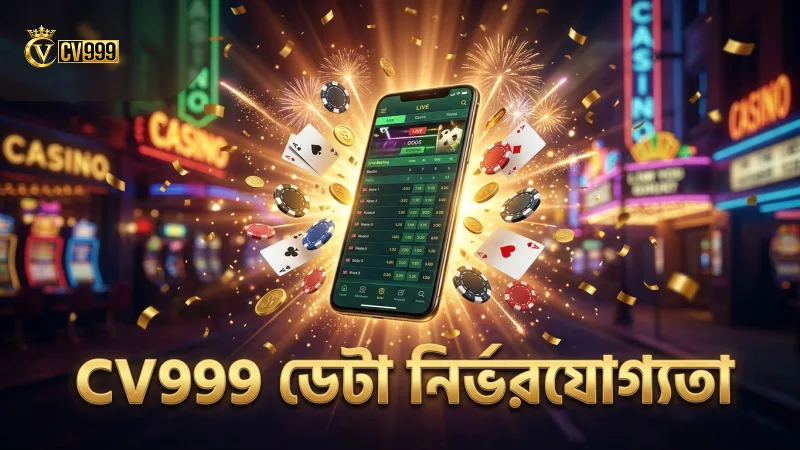 CV999 এর ডেটা ফিড বেটিং নির্ভরযোগ্যতা বাড়ায়