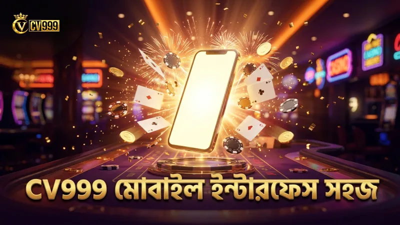 CV999 মোবাইল ইন্টারফেসে দ্রুত অ্যাক্সেস ও বুলেট ম্যানেজমেন্ট