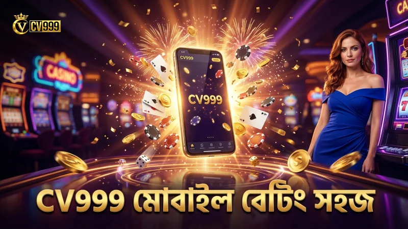 CV999 মোবাইল অ্যাপে বেটিং কৌশল দ্রুত আর সহজ করে তোলে