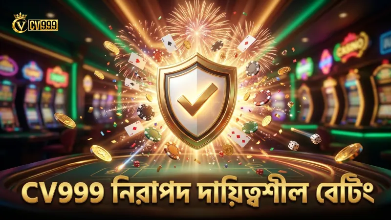 নিরাপদ ও দায়িত্বশীল বেটিংয়ের জন্য CV999 বিশ্বস্ত প্ল্যাটফর্ম