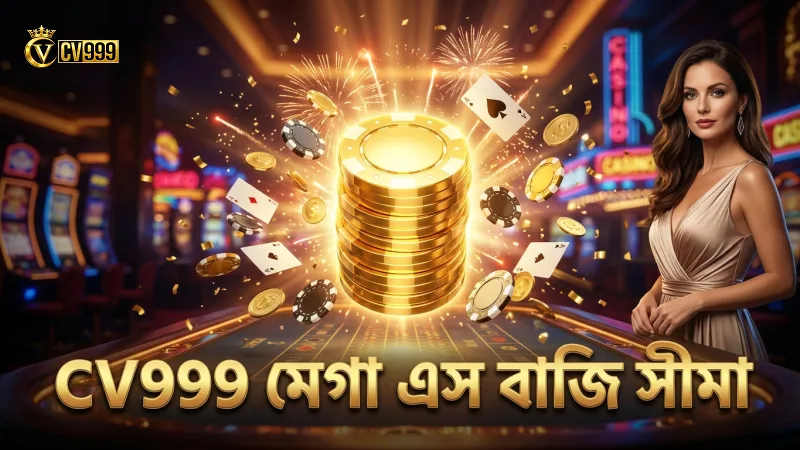 CV999 ব্র্যান্ডের মেগা এস গেমে বাজির সীমা মনিটর করুন