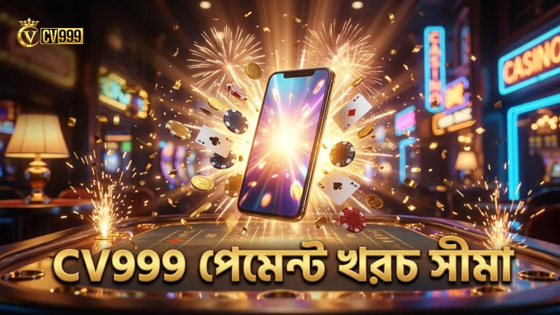 CV999 এর পেমেন্ট পদ্ধতির খরচ ও সীমার বিস্তারিত তথ্য।