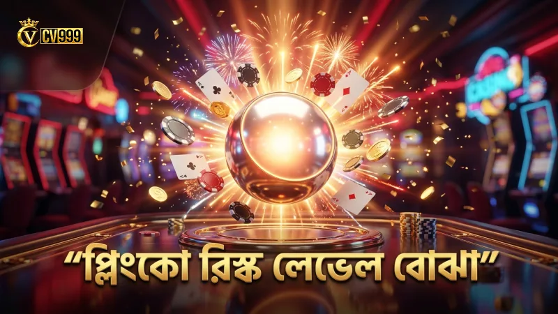 প্লিংকো খেলায় পিন র শাড়ি ও রিস্ক লেভেল বোঝা গুরুত্বপূর্ণ
