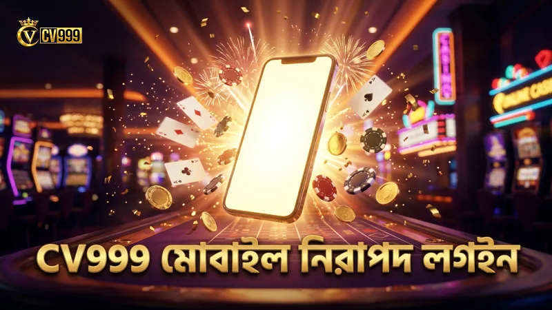 CV999 মোবাইল অ্যাপে নিরাপদ লগইন নিশ্চিত করে খেলায় শুরু।