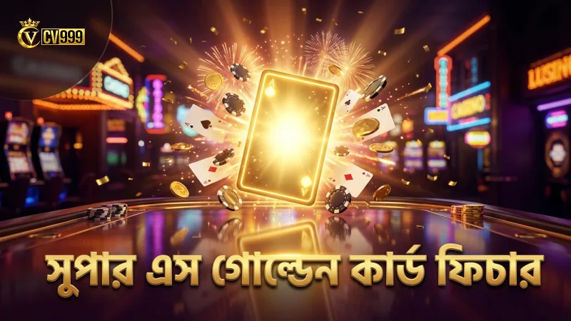 সুপার এস স্লটে গোল্ডেন কার্ড এলিমিনেশন ফিচার মোবাইল থেকে সক্রিয় হয়।