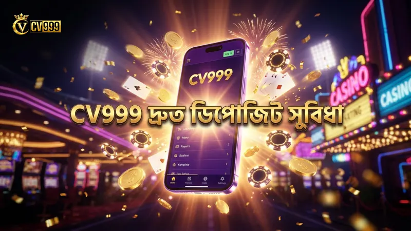 টি-টোয়েন্টি বিশ্বকাপ বেটিংয়ে CV999 এর দ্রুত ডিপোজিট সুবিধা