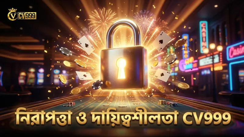 নিয়ন্ত্রক সম্মতি ও দায়িত্বশীল গেমিং CV999 সুরক্ষা নিশ্চিত করে